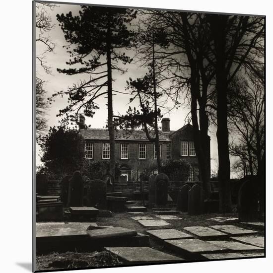 Howarth Parsonage, House Of the Brontes-Fay Godwin-Mounted Giclee Print