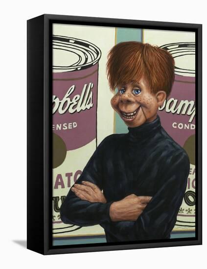 Howdy Andy Doody-W Johnson James-Framed Stretched Canvas