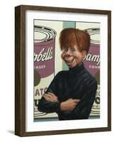 Howdy Andy Doody-W Johnson James-Framed Giclee Print