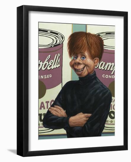 Howdy Andy Doody-W Johnson James-Framed Giclee Print