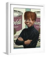 Howdy Andy Doody-W Johnson James-Framed Giclee Print