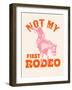 Howdy Cowgirl I-Victoria Barnes-Framed Art Print