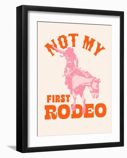 Howdy Cowgirl I-Victoria Barnes-Framed Art Print