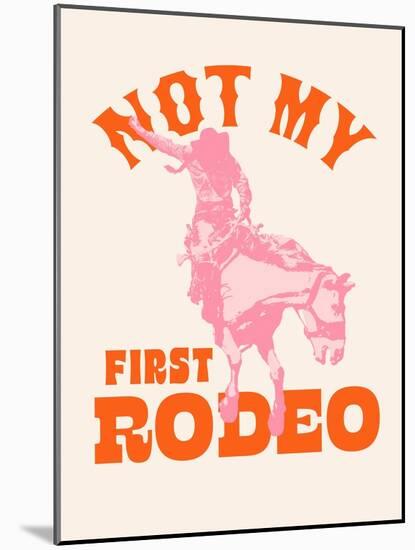 Howdy Cowgirl I-Victoria Barnes-Mounted Art Print
