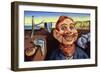 Howdy Dali Doody-James W. Johnson-Framed Giclee Print