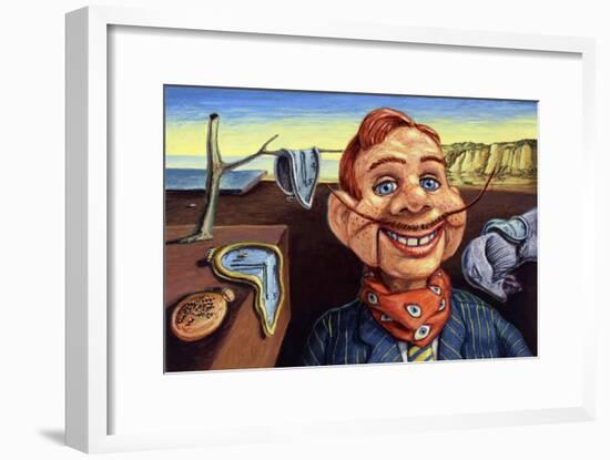 Howdy Dali Doody-James W. Johnson-Framed Giclee Print