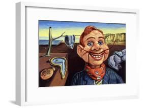 Howdy Dali Doody-James W. Johnson-Framed Giclee Print