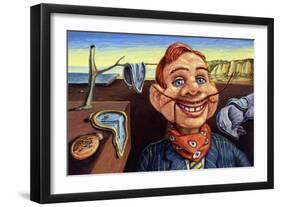 Howdy Dali Doody-James W. Johnson-Framed Giclee Print