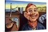 Howdy Dali Doody-James W. Johnson-Stretched Canvas