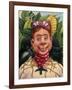 Howdy Frida Doody with Thorns-James W. Johnson-Framed Giclee Print