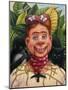 Howdy Frida Doody with Thorns-James W. Johnson-Mounted Giclee Print