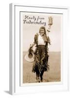 Howdy from Fredricksburg, Texas-null-Framed Art Print