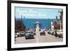 Howdy from Manhattan Beach, California-null-Framed Premium Giclee Print