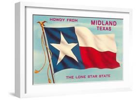 Howdy from Midland,Texas-null-Framed Art Print