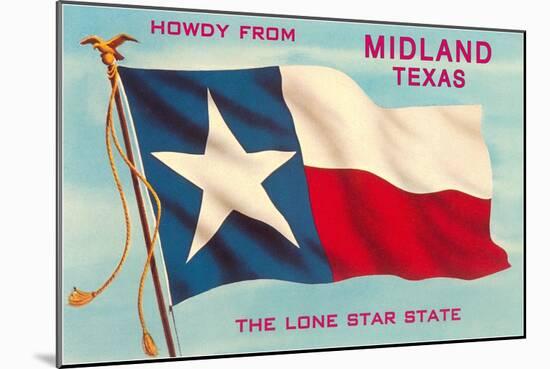 Howdy from Midland,Texas-null-Mounted Art Print