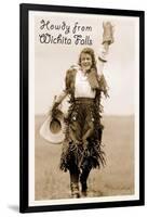 Howdy from Wichita Falls, Texas-null-Framed Art Print