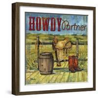 Howdy Partner I-Paul Brent-Framed Art Print