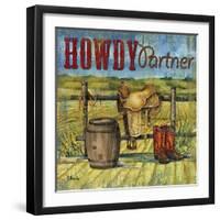 Howdy Partner I-Paul Brent-Framed Art Print