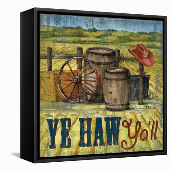 Howdy Partner II-Paul Brent-Framed Stretched Canvas