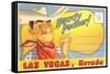 Howdy Podner, Las Vegas, Nevada-null-Framed Stretched Canvas