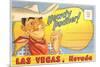 Howdy Podner, Las Vegas, Nevada-null-Mounted Premium Giclee Print