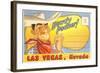 Howdy Podner, Las Vegas, Nevada-null-Framed Art Print