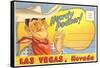 Howdy Podner, Las Vegas, Nevada-null-Framed Stretched Canvas