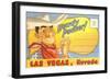 Howdy Podner, Las Vegas, Nevada-null-Framed Art Print