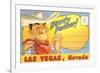 Howdy Podner, Las Vegas, Nevada-null-Framed Art Print