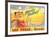 Howdy Podner, Las Vegas, Nevada-null-Framed Art Print