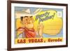 Howdy Podner, Las Vegas, Nevada-null-Framed Art Print