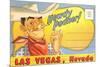 Howdy Podner, Las Vegas, Nevada-null-Mounted Art Print