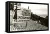 Howdy Stranger, Sign into Jackson Hole, Wyoming-null-Framed Stretched Canvas