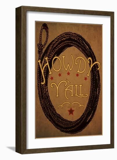 Howdy Y’All-Julie Goonan-Framed Giclee Print