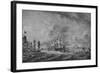 'Howe at Gibraltar', c1785-Richard Paton-Framed Giclee Print