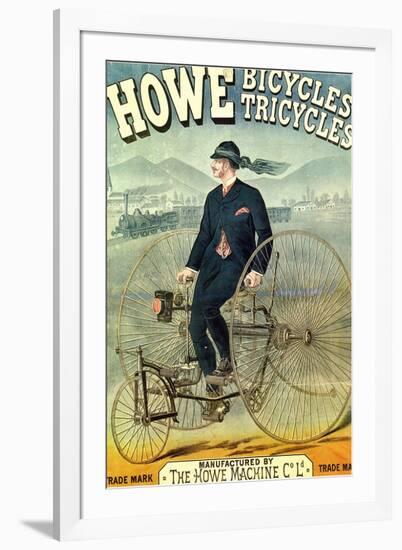 Howe, Bicycles, Tricycles-F. Appel-Framed Art Print