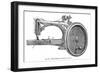 Howe's Sewing Machine, 1866-null-Framed Giclee Print