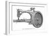 Howe's Sewing Machine, 1866-null-Framed Giclee Print