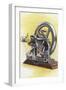 Howe's Sewing Machine-null-Framed Art Print