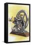 Howe's Sewing Machine-null-Framed Stretched Canvas