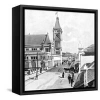 Howick Street, Perth, Australia, 1886-null-Framed Stretched Canvas
