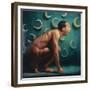 Howl, 2002 (Oil on Linen)-Steven Skollar-Framed Giclee Print