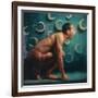 Howl, 2002 (Oil on Linen)-Steven Skollar-Framed Giclee Print