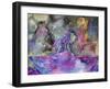 Howl at the Moon-Lauren Moss-Framed Giclee Print