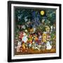 Howl-O-Ween Dogs 2-Bill Bell-Framed Giclee Print