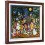 Howl-O-Ween Dogs 2-Bill Bell-Framed Giclee Print