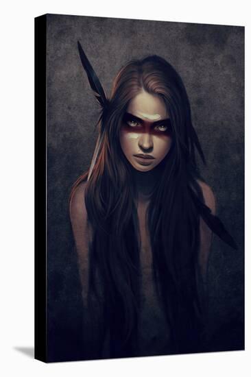 Howl-Charlie Bowater-Stretched Canvas