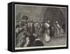 Howling Dervishes in Old Cairo-Charles Auguste Loye-Framed Stretched Canvas