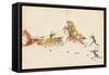 Howling Wolf Fighting Soldiers, 1874-75-null-Framed Stretched Canvas