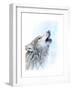 Howling Wolf-Michelle Faber-Framed Giclee Print